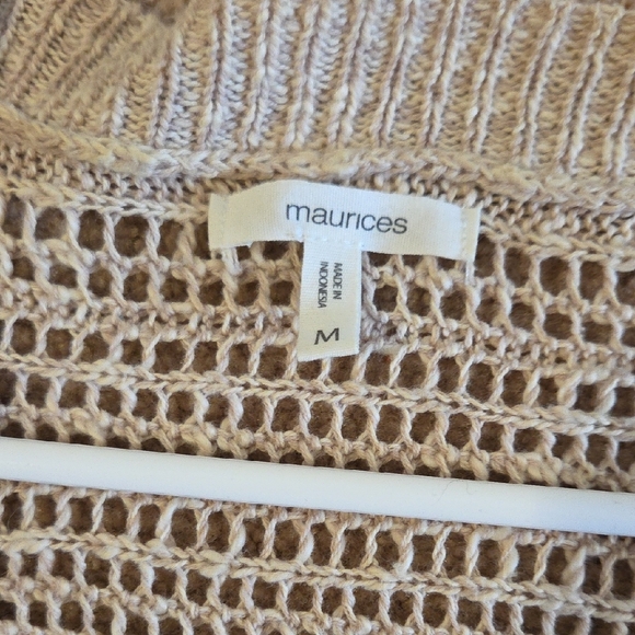 Maurices Multicolor Open-Knit Cardigan - Picture 3 of 6